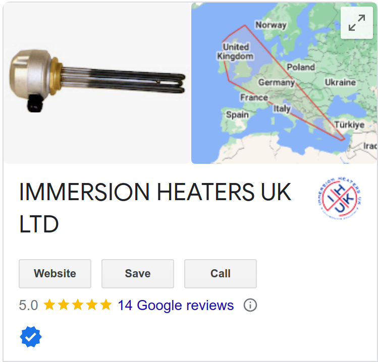 Immersion Heaters UK: big in Cyprus for some reason